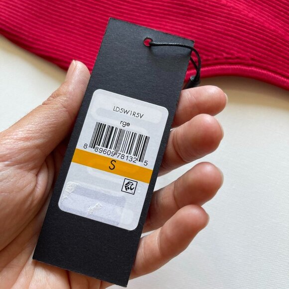 Karl Lagerfeld Red Bodycon Dress NWT - Picture 4 of 8